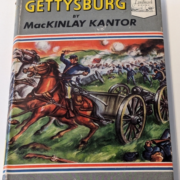 Landmark Books Other - Vintage Copy Of Landmark Books - Gettysburg by MacKinlay Kantor